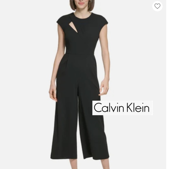 NEW Calvin Klein Black cut out jumpsuit, 14 - Picture 1 of 7